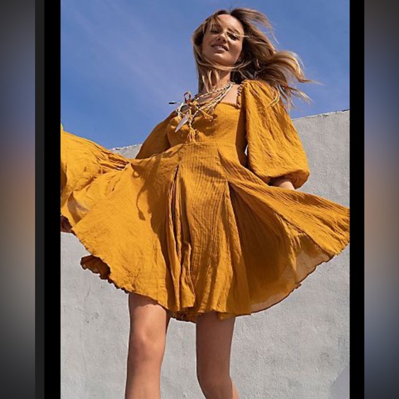 Free people how about you mini dress - Picture 1 of 5
